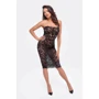 Платье Noir Handmade F301 Catalyst lace up midi dress Вlack, XXL