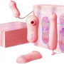 Набор 3в1 Zalo - UNICORN Set Pink Виброяйцо + пульсатор + вакуумный стимулятор