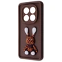 Чохол для телефона Mobile Case Pretty Things Brown/Rabbit for Xiaomi Redmi Note 14 Pro 5G / Poco X7