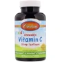 Carlson Labs Kids Chewable Vitamin C 250 mg 60 Tabs Natural Tangerine Flavor Жевательный витамин C, натуральный мандариновый вкус
