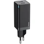 Зарядное устройство Baseus USB-C Wall Charger GaN2 45W Black with USB-C Cable (CCGAN-M01): Особенности Быстрая зарядка, USB-C