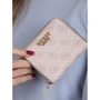 Жіночий гаманець GUESS GINEVRA LOGO SLG SML ZIP ARND молочний (SWSB8675370-BHG): Формат гаманця Горизонтальный