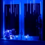 Гирлянда метеоритный дождь Springos 3 м 144 LED CL1215 Blue фото 7