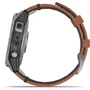 Смарт-часы Garmin Fenix 7 Sapphire Solar Titanium with Chestnut Leather Band (010-02540-31) фото 10