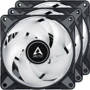 Кулер Arctic P12 PWM PST A-RGB 0dB 3-Fan Pack Black (ACFAN00232A): Уровень шума, dB 22.4