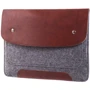 Gmakin Cover Envelope Brown/Grey (GM02-15) for MacBook Pro 15/Pro 16: Колір коричневий (Brown)