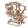 Механічний 3D пазл UGEARS Механічна модель Марбл-траса Ланцюговий витяг (70156) фото 6