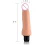 Вибратор LoveToy Real Feel Cyberskin Vibrator 2 Flesh 8 (телесный)