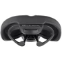 Седло Selle Royal SCIENTIA M3 Moderate, 3D skingel, обивка Black gummy/Black mokka, 289х178мм, 465г, рейлы сталь + Curva suspension, unisex, чёрное: Анатомическая выемка Есть