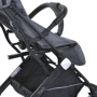 Детская прогулочная коляска Bambi M 5727 Flash Gray Серая (M 5727 Gray) фото 7