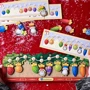 Игра с карточками Ubee "Елочная веточка с украшениями" (ПСФ139): Пол Для мальчиков, Для девочек