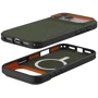 Чехол для iPhone Urban Armor Gear UAG Civilian Magsafe Olive/Orange (114546117297) for iPhone 17 Pro Max