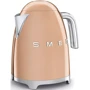 Електрочайник Smeg KLF03RGEU: Покриття нагрівального елементу (матеріал) нержавеющая сталь