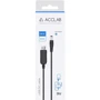 Кабель ACCLAB кабель живлення для роутера USB Cable to DC 5.5х2.5 мм 9V 1A Black фото 3