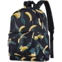 Сумка для ноутбуков 2E Bags&Cases 13" TeensPack Bananas Backpack Black (2E-BPT6114BB)