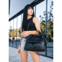 Женская спортивная сумка Sambag Vogue BKS черная (90153071)