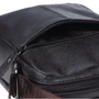 Чоловіча сумка планшет Borsa Leather коричнева (k11169-brown): Фактура матова, Зерниста
