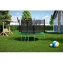 Батут Hop-Sport 10ft green зелений із зовнішньою сіткою 305 см фото 2