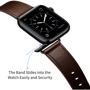 Аксессуар для Watch Top Genuine Leather Bank Dark Brown (BLAP181266) for Apple Watch 42/44/45/49mm Ultra: Тип аксессуара ремешок
