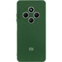 Чехол для телефонов Lakshmi Premium Silicone Case with Logo Full Camera Cyprus Green for Xiaomi Redmi 14C / Poco C75
