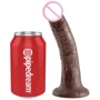 Фаллоимитатор Pipedream King Cock 7 Inch Cock (коричневый)