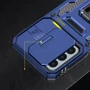 Чохол для телефона Mobile Case Camshield Army Ring Navy для Samsung A256 Galaxy A25 5G: Матеріал TPU (термополиуретан) и поликарбонат