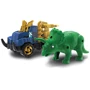 Игровой набор Road Rippers машинка и динозавр Triceratops green (20074)