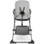 Стульчик для кормления Kinderkraft Foldee Grey (KHFOLD00GRY0000) (00-00305201): Регулировка высоты стула нет