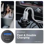 Зарядний пристрій ArmorStandart Car Charger USB-C+USB 20W Grey (ARM65439): Особливості Power Delivery (PD), USB-C, Быстрая зарядка