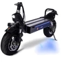 Электросамокат Freego ES-11S 1000 Вт 15Ah (48V) 11" Black: Особенности С большими колесами, С большим запасом хода, С рулем, Светящийся
