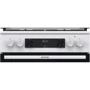 Плита комбінована Gorenje GKS6C70WF: Кількість електричних конфорок немає