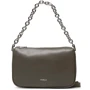 Женская сумка через плечо Furla Moon S Shoulder темно-зеленая (WB00356AX0733S1C00)