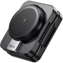 Зарядний пристрій Hoco Wireless Charger CQ11 Ingenious 3in1 Folding Black для iPhone 16 I 15 I 14 I 13 I 12 series, Apple Watch and Apple AirPods: Сила струму 2.4А и более