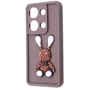 Чохол для телефона Mobile Case Pretty Things Brown/Rabbit для Xiaomi Redmi Note 13 Pro 4G / Poco M6 Pro 4G