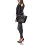 Женская сумка тоут Guess Michy Tote черная (HWVG7584230-BLA): Фактура Зернистая, Матовая