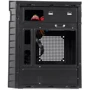 Корпус QUBE QB27M 400W Black (QB27M_MN4U3): Материал передней панели пластик