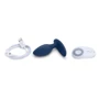 We-Vibe Ditto - смарт-пробка с дистанционным управлением, 7.5x3.1 см, голубой