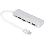 Адаптер Digitus Adapter USB-C to 4xUSB+USB-C Silver (DA-70242-1)
