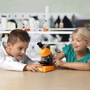 Мікроскоп Bresser Junior 40x-640x Orange (8851301): Особливості Питание от батареек, С подсветкой