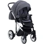 Коляска 2 в 1 Adamex Chantal Star Polar (Chrome) Star 2 (624643): Материал колес полиуретан