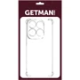 Чехол для телефонов TPU Case GETMAN Ease logo Full Camera Transparent for Infinix Note 40 Pro 4G: Тип накладка на заднюю часть