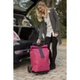 Сумка-тележка Gimi Sprinter Violet 50 л (929077): Замок Есть