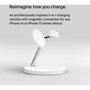 Зарядное устройство Belkin Wireless Charger BoostCharge Pro 3-in-1 White (WIZ017TTWH)