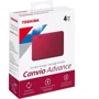Внешний жесткий диск Toshiba Canvio Advance 4TB (HDTCA40ER3CA): Форм-фактор 2.5"