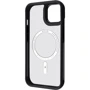 Чехол для iPhone Proove Clear Essence Case with Magnetic Ring Black for iPhone 15: Цвет черный