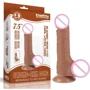 Фаллоимитатор LoveToy Sliding-Skin Dual Layer Dong 7.5" Brown