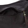 Женская сумка через плечо Borsa Leather темно-коричневая (1t300-brown): Тип Сумки