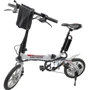 Электровелосипед Ancheer F2 (250 Вт, 8 А/ч, 36 В, 25 км/ч), колеса 14", белый