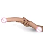 Двухсторонний фаллоимитатор LoveToy King-Sized Realistic Slim Ultra Double Dildo 17"