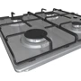 Варильна поверхня Gorenje G640XHS: Робоча поверхня нержавеющая сталь
